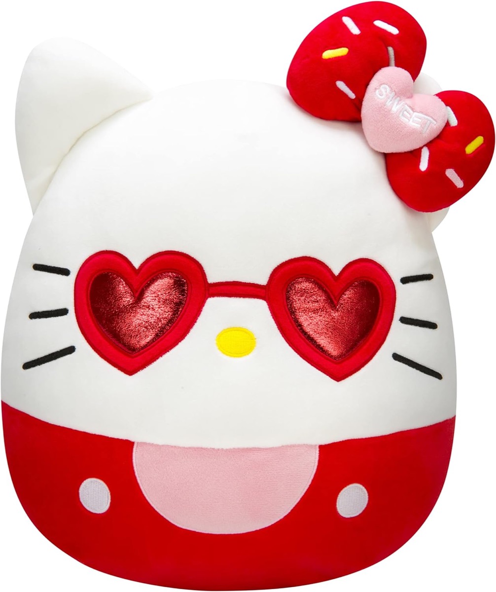 A Hello Kitty Squishmallow plush 