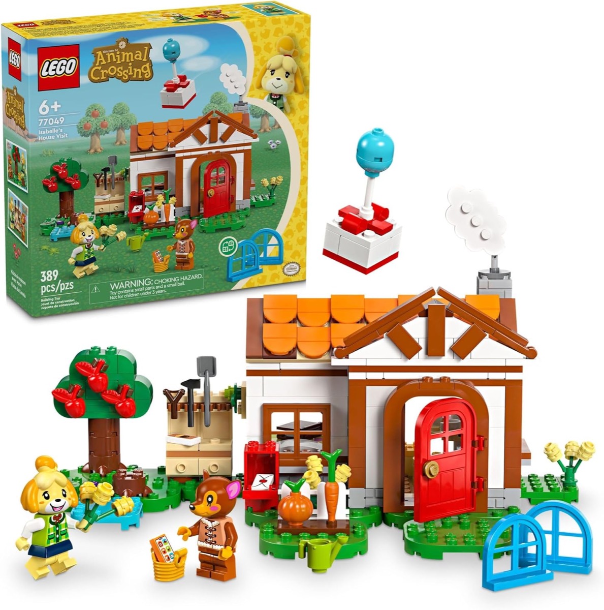 Isabelle’s House Visit LEGO set from "Animal Crossing" 