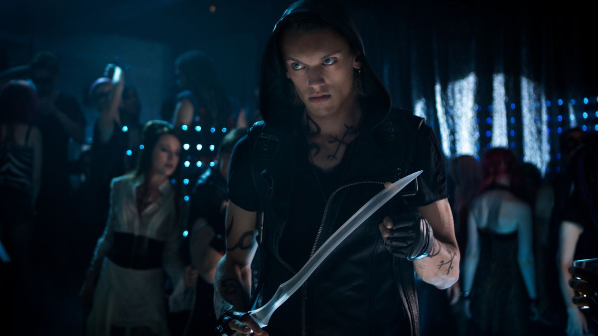 The Shadowhunter Jace Herondale played by Jamie Campbell Bower in The Mortal Instruments: City of Bones