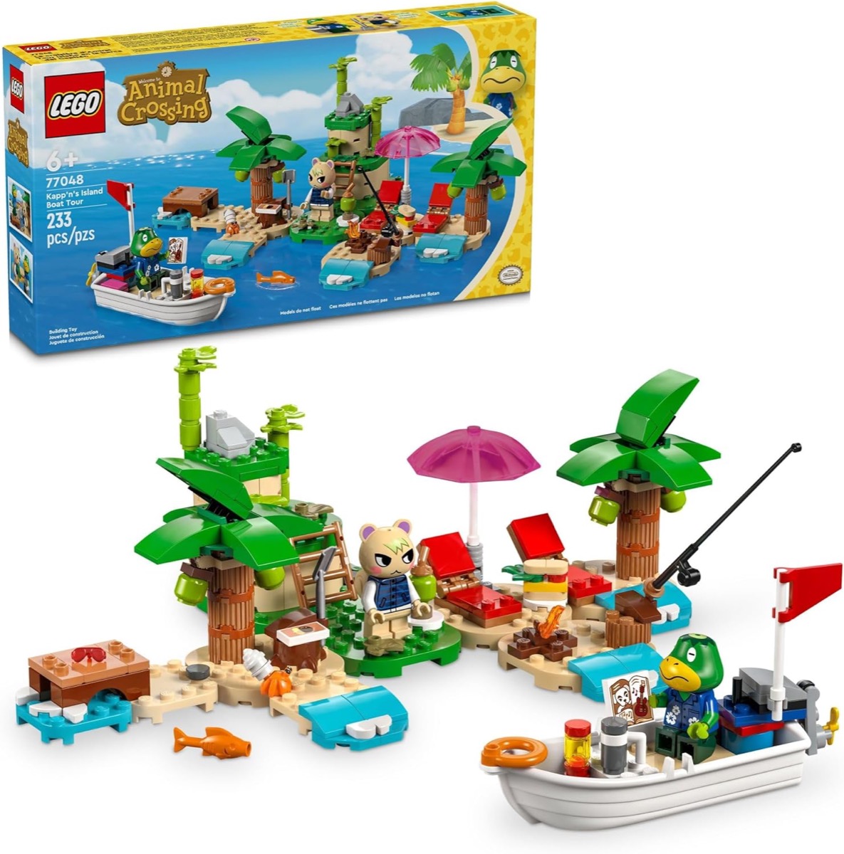  Kapp’n’s Island Boat Tour LEGO set from "animal crossing"