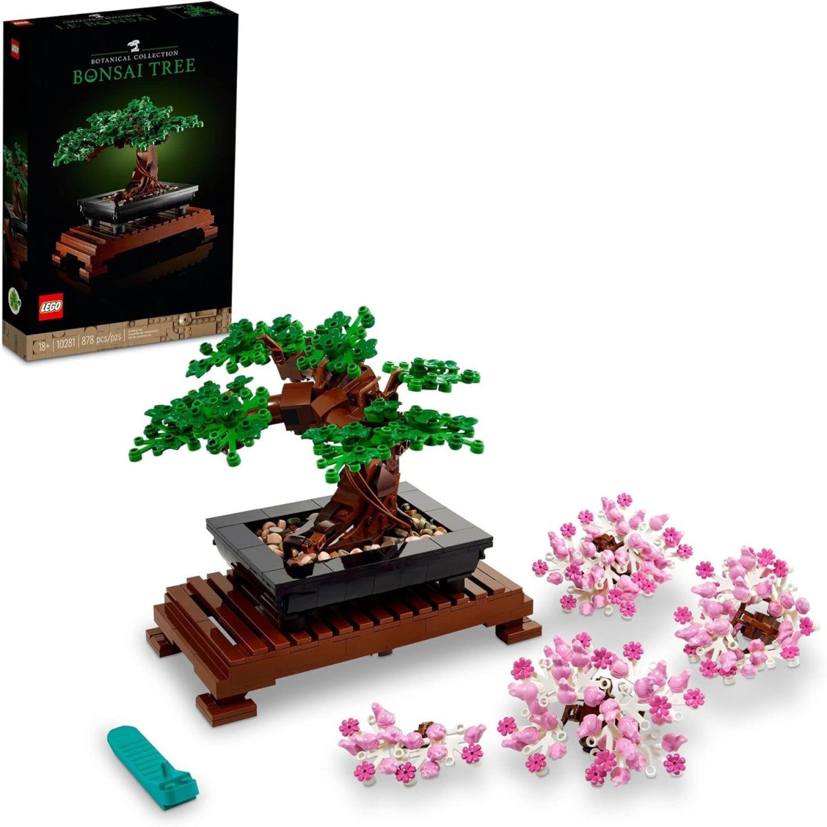 The LEGO Icons Bonsai Tree building set 