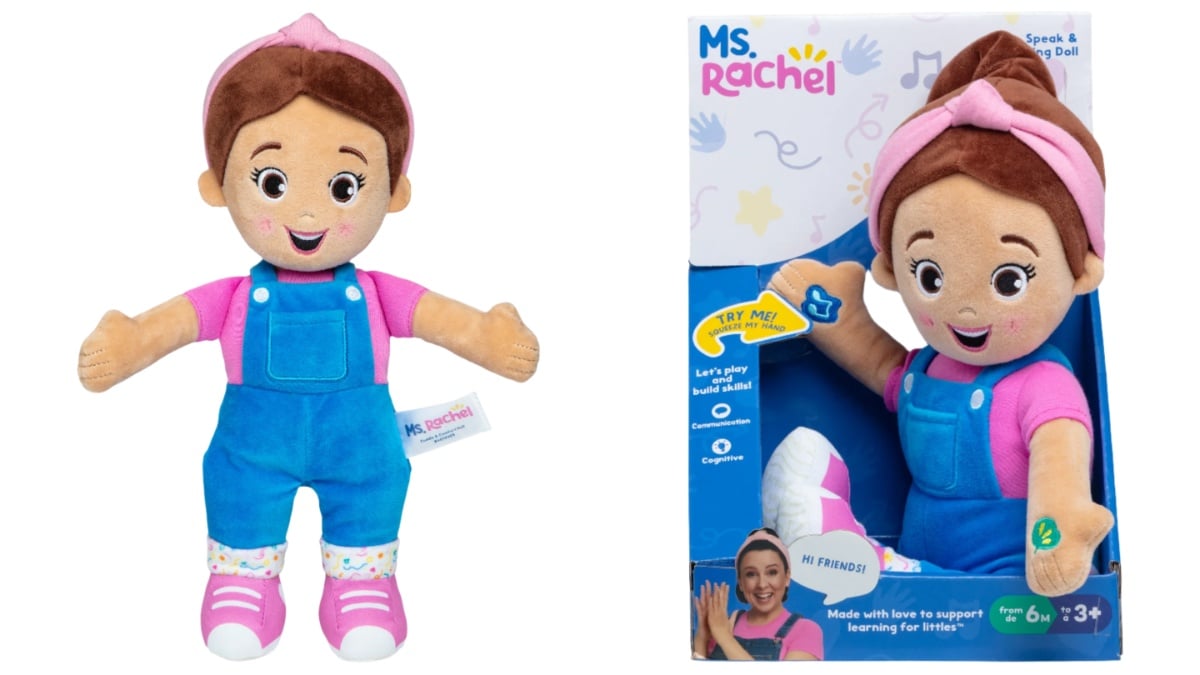 Children's YouTuber Ms. Rachel releases her very own Speak & Sing Doll