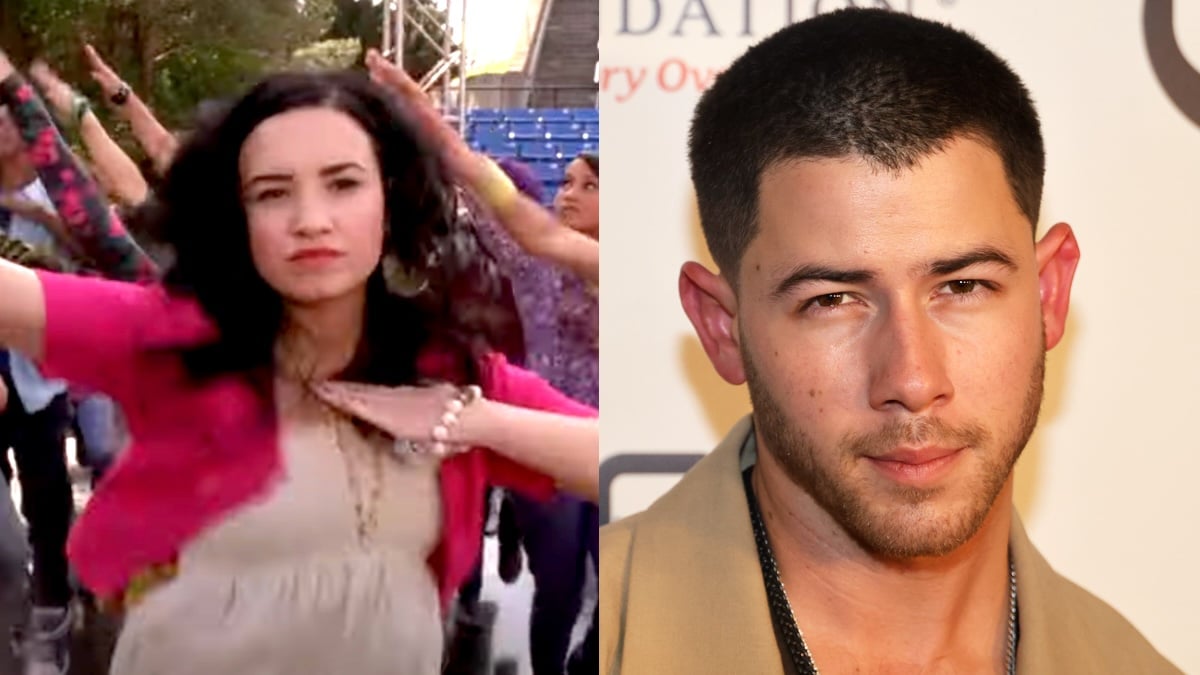 L-R: Scene from 'Camp Rock 2: The Final Jam', Nick Jonas