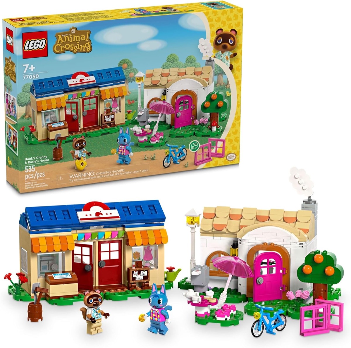 Nook’s Cranny and Rosie's House LEGO set from "Animal Crossing"