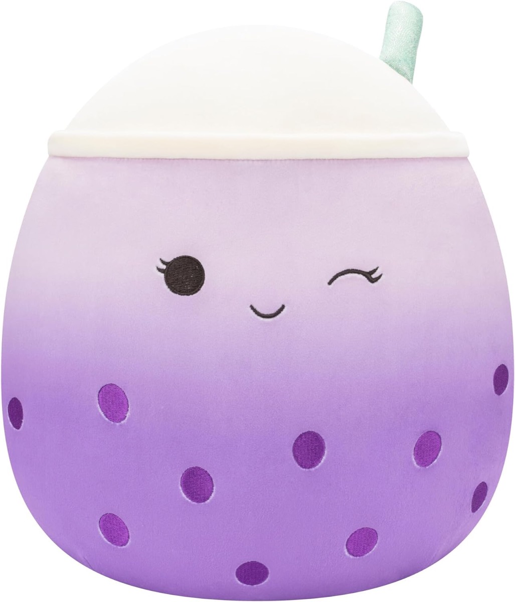 Poplina Purple Boba Tea Squishmallow