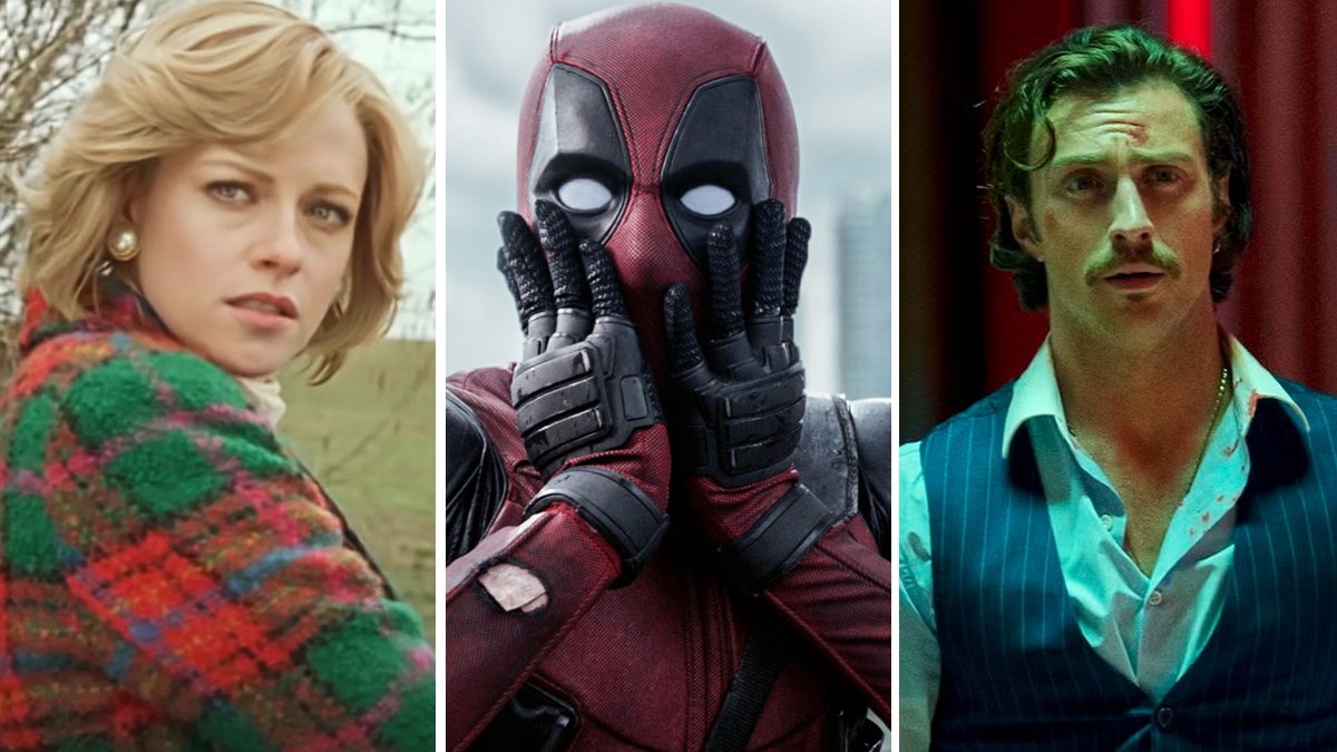 Kristen Stewart in Spencer, Ryan Reynolds in Deadpool, Aaron Taylor-Johnson in Bullet Train