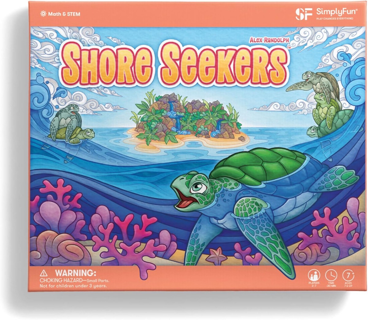 The "Shore Seekers" math game