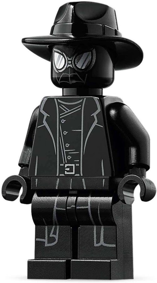 Spider-Man noir lego minifigure.