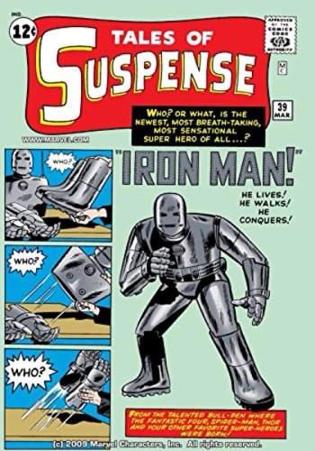 Cover art for "TALES OF SUSPENSE #39"