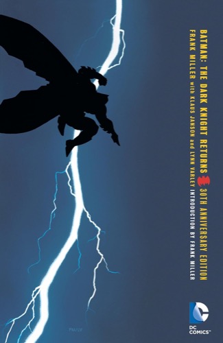 Cover art for "The Dark Knight Returns"