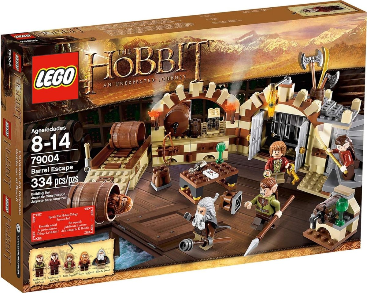 The Hobbit LEGO Barrel Escape