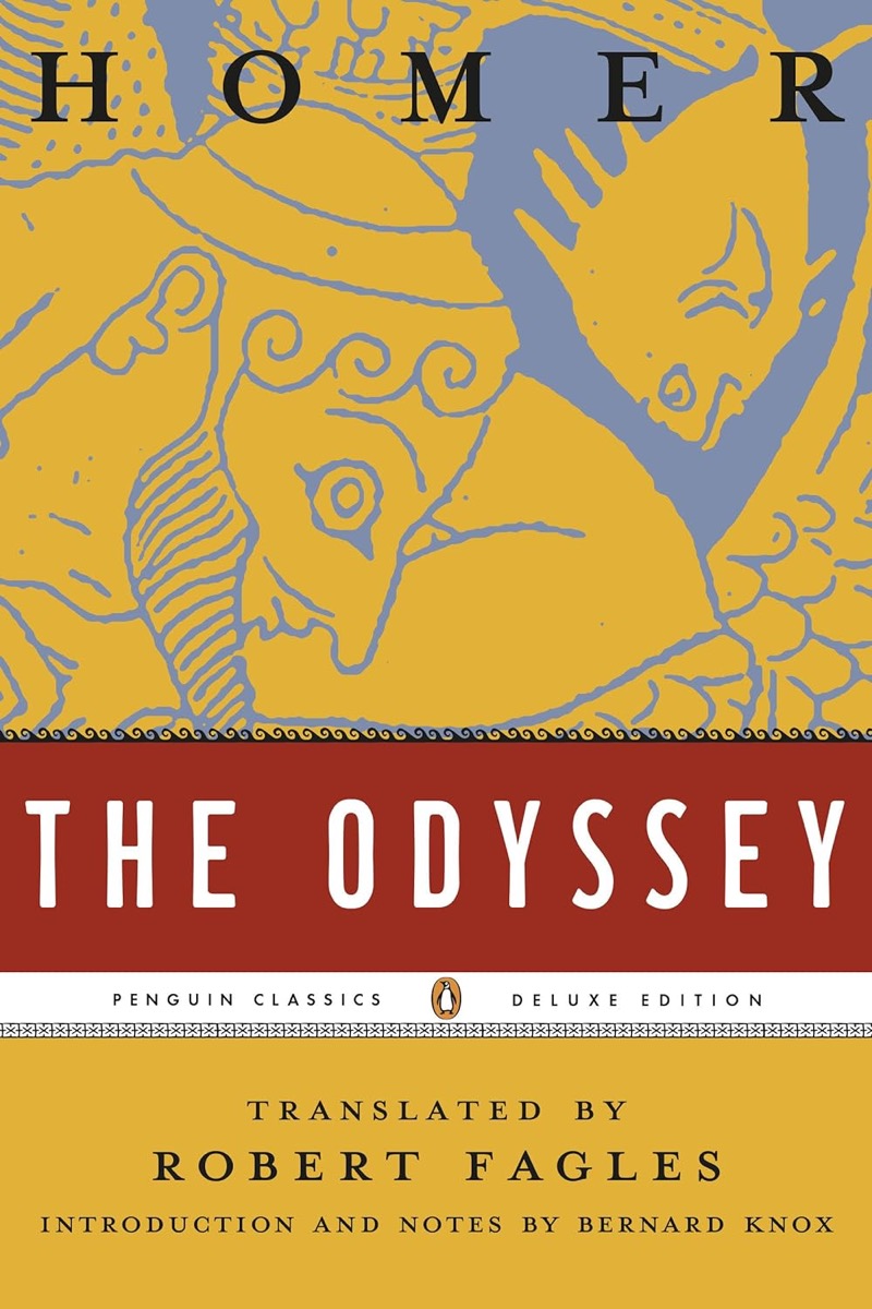 Cover art for The Odyssey by Homer