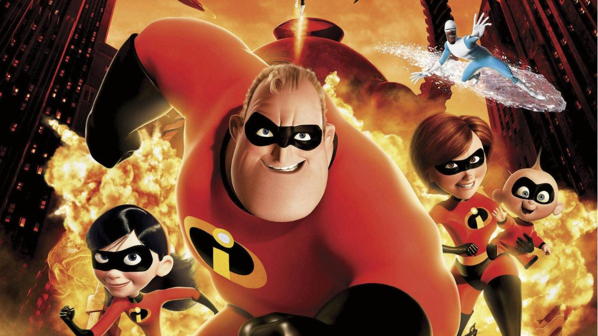 The Incredibles family flies into action