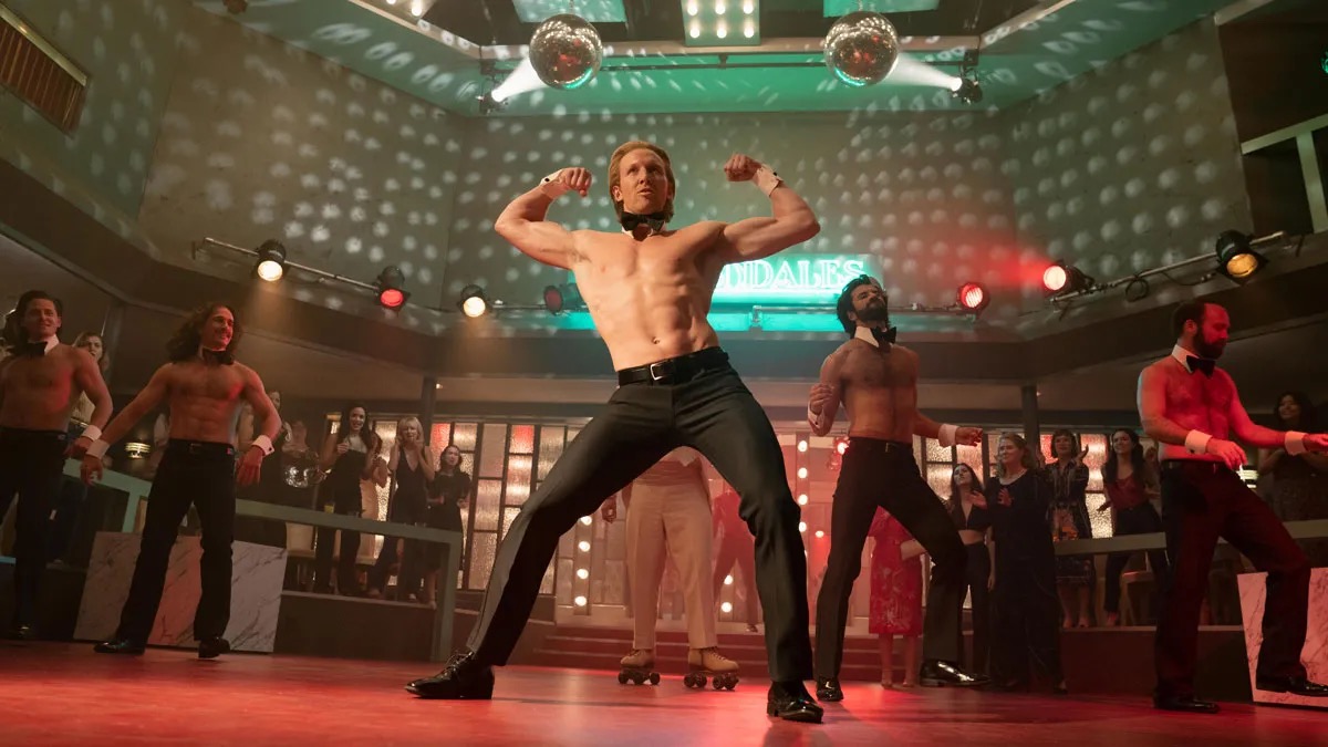 A buff chippendale dances in "Welcome to the Chippendales"