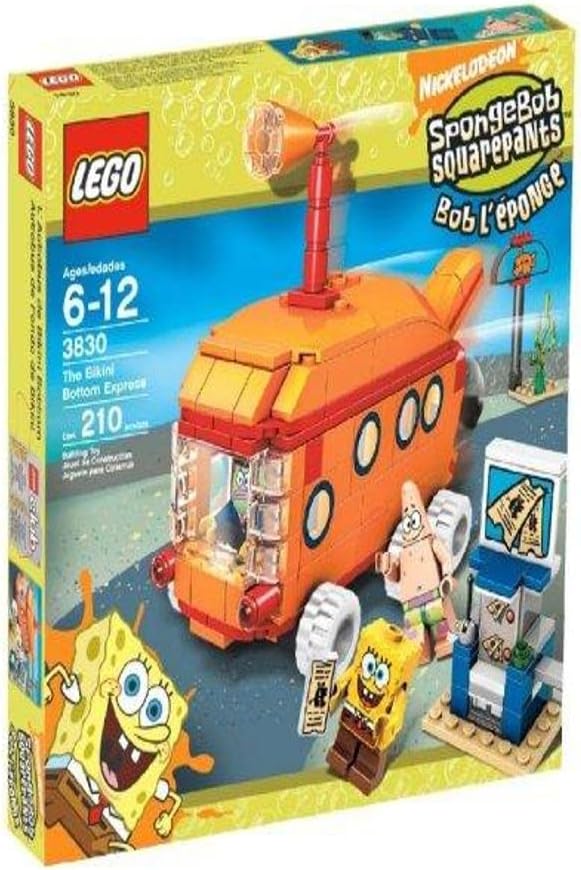 bikini bottom express spongebob lego