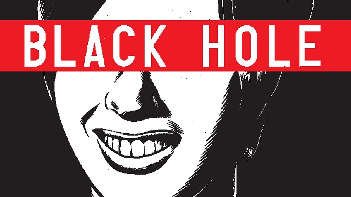 Black Hole graphic novel cover.