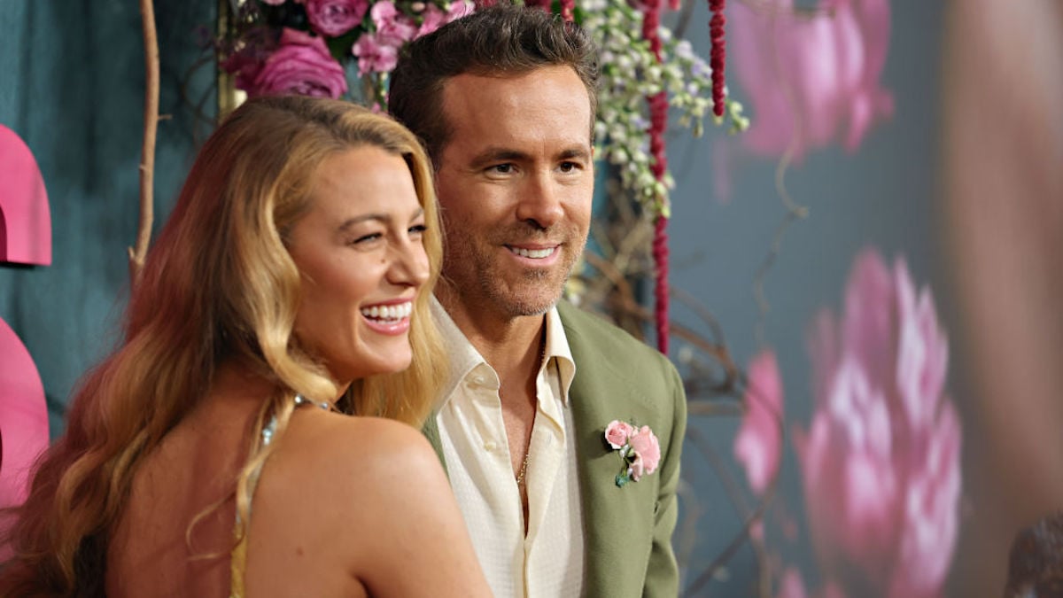 Blake Lively and Ryan Reynolds attend the "It Ends With Us" New York Premiere