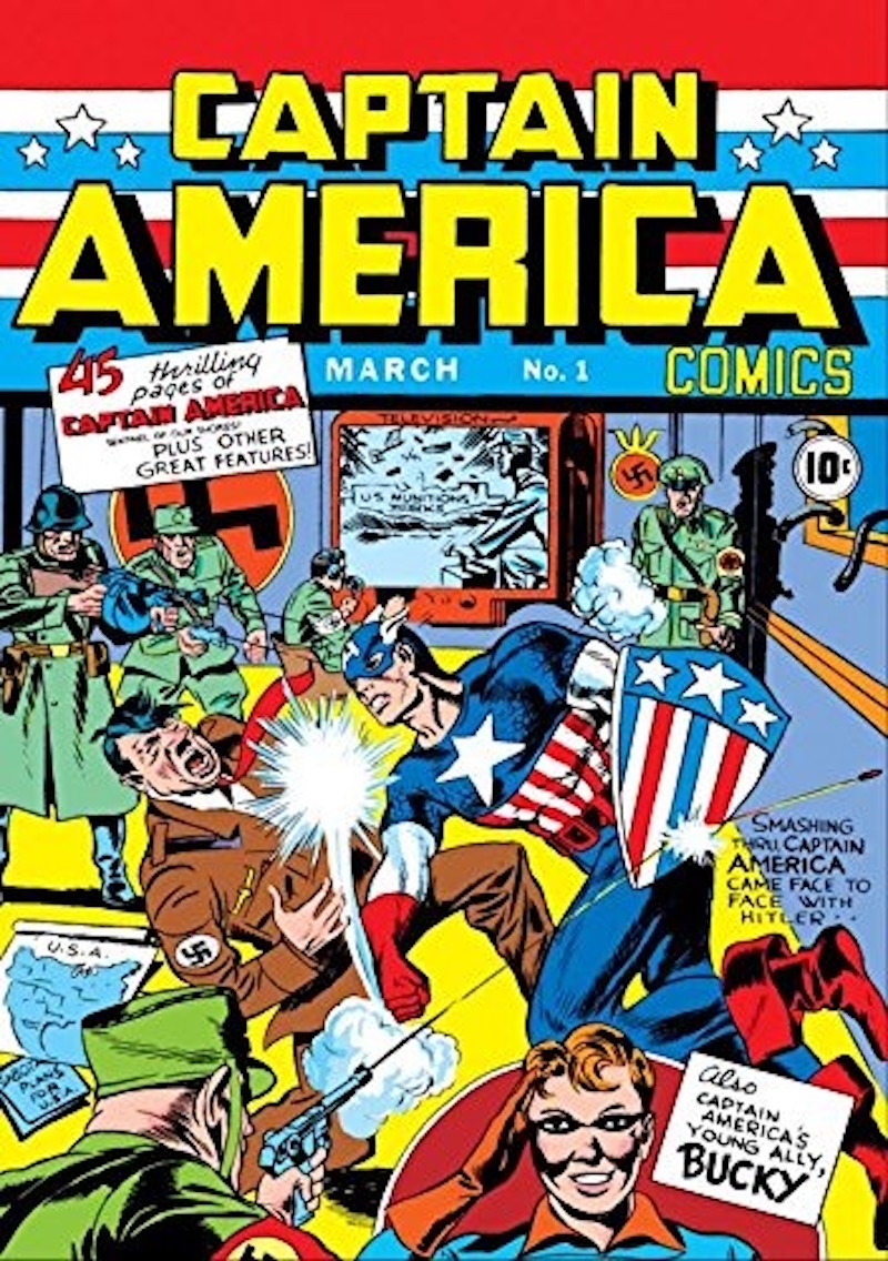 The cover of CAPTAIN AMERICA COMICS #1