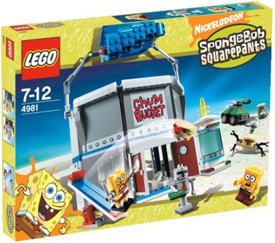 chum bucket spongebob lego