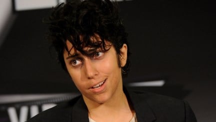 gaga looking cool as jo calderone