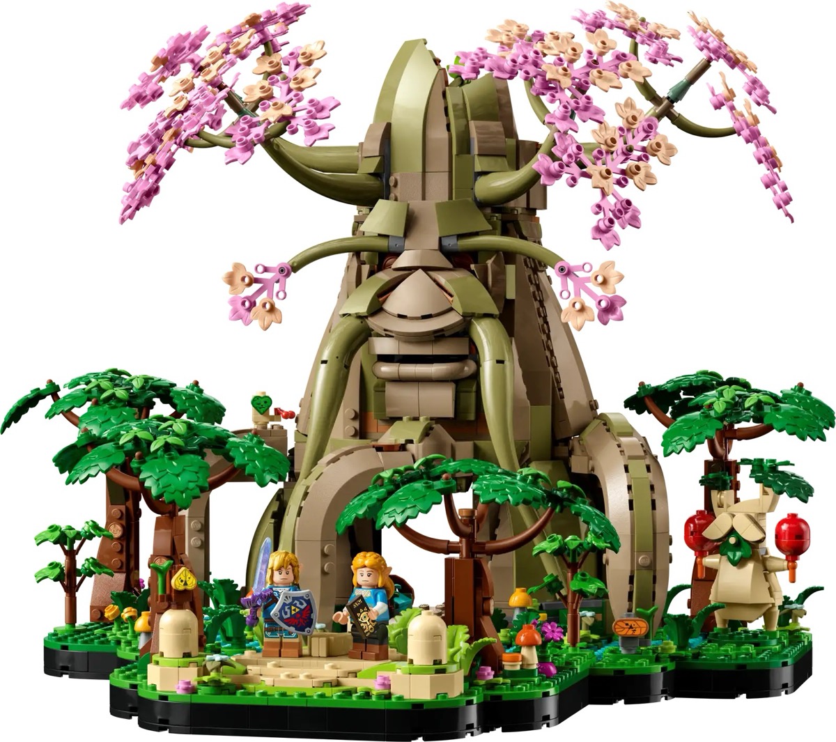 The Great Deku Tree LEGO set from "Breath of the Wild" 