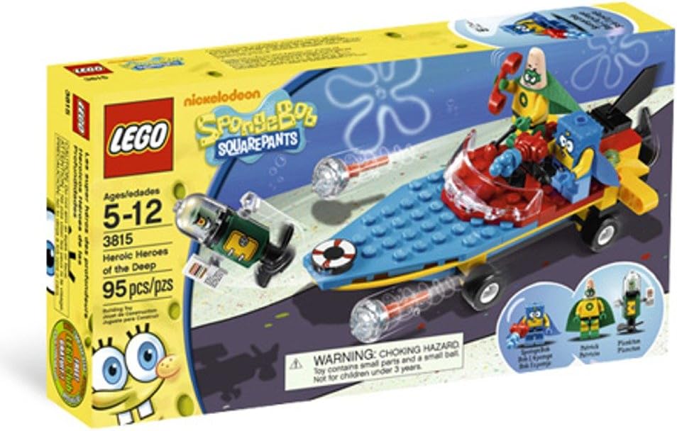 heroic heroes of the deep spongebob lego