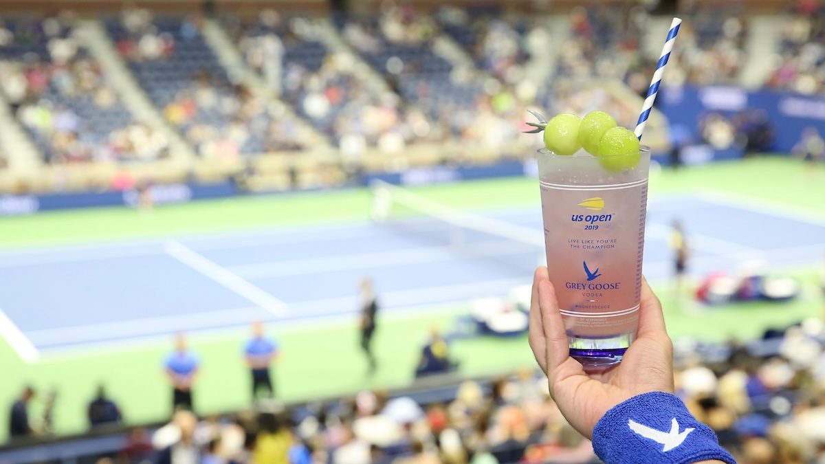 honey deuce being held up at the us open