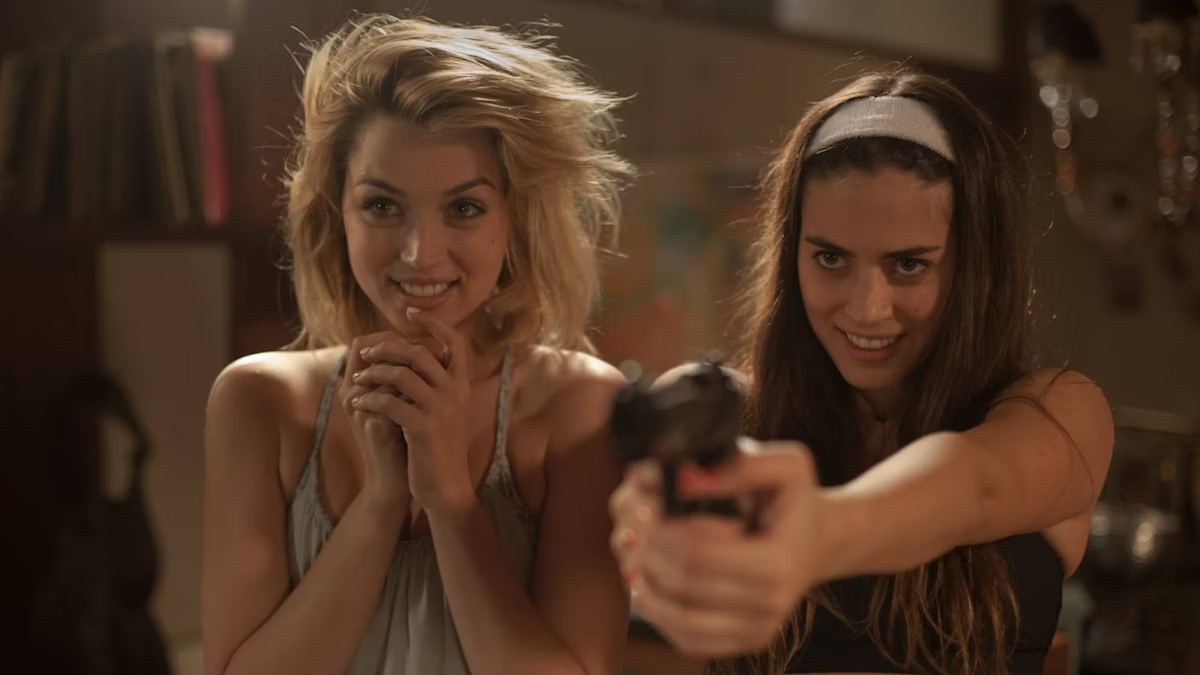 Ana de Armas and Lorenza Izzo in 'Knock Knock'