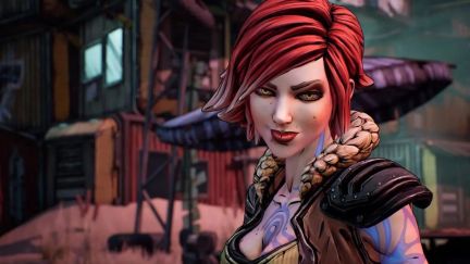 A close-up of Lilith in Borderlands 3