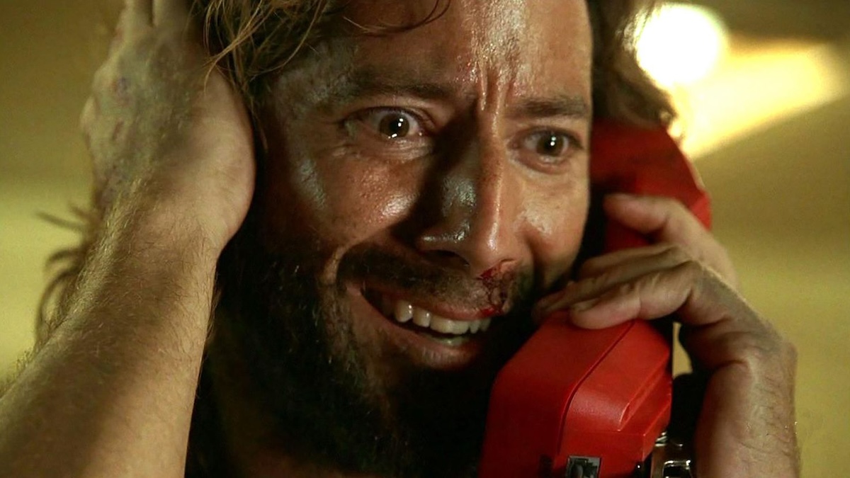 desmond crying on the phone to penny in lost