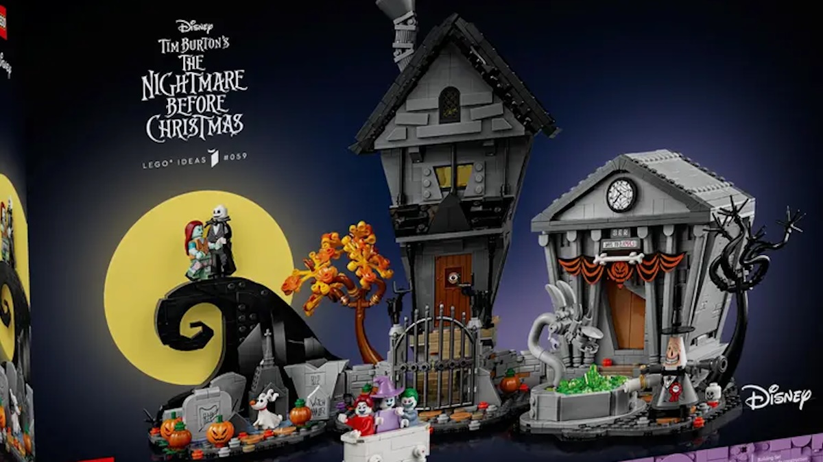 Nightmare before christmas lego set.