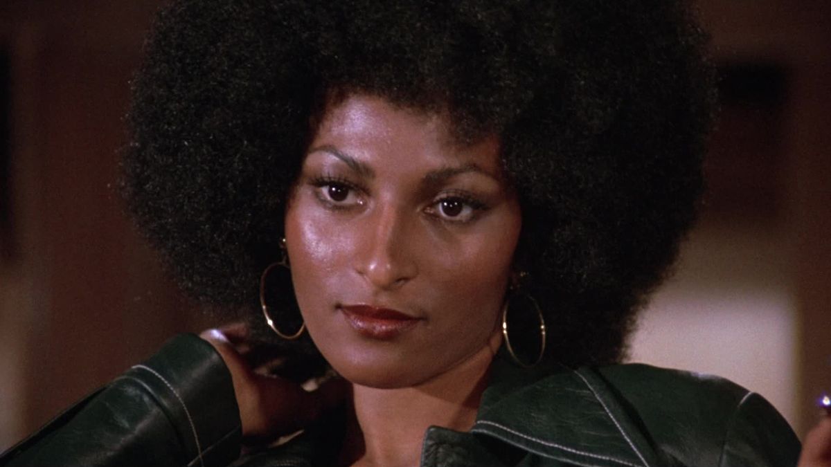 A close-up of Pam Grier in Coffy. 