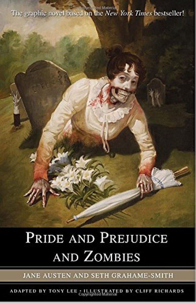 Book cover “Pride and Prejudice and Zombies”.