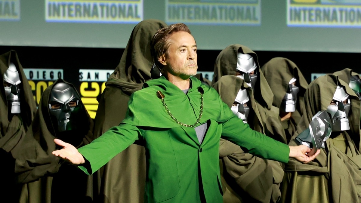 Robert Downey Jr. as Doctor Doom at San Diego Comic-Con 2024.