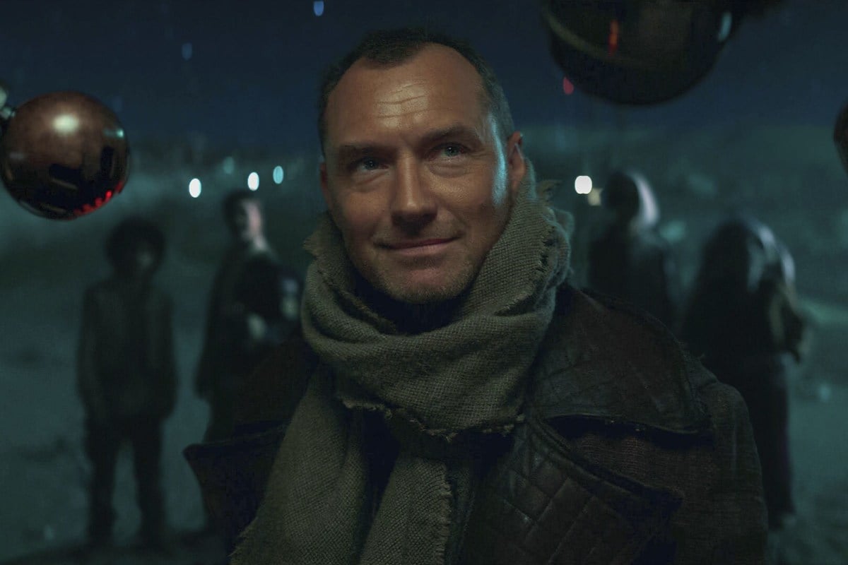 Jude Law as Jod Na Nawood in 'Star Wars: Skeleton Crew'. 