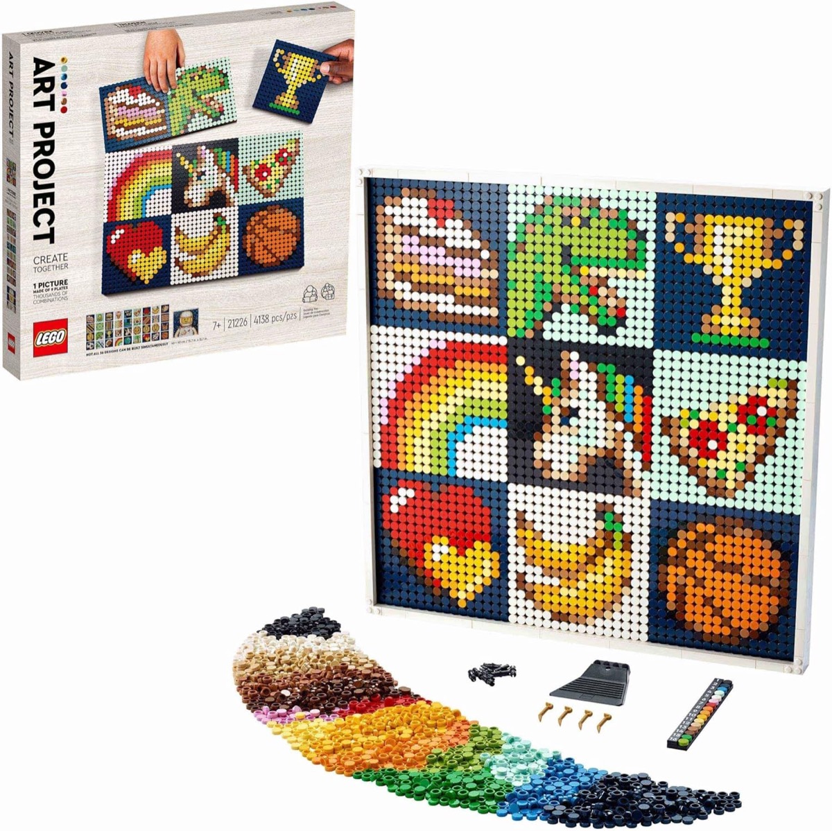 A build your own art project Lego set