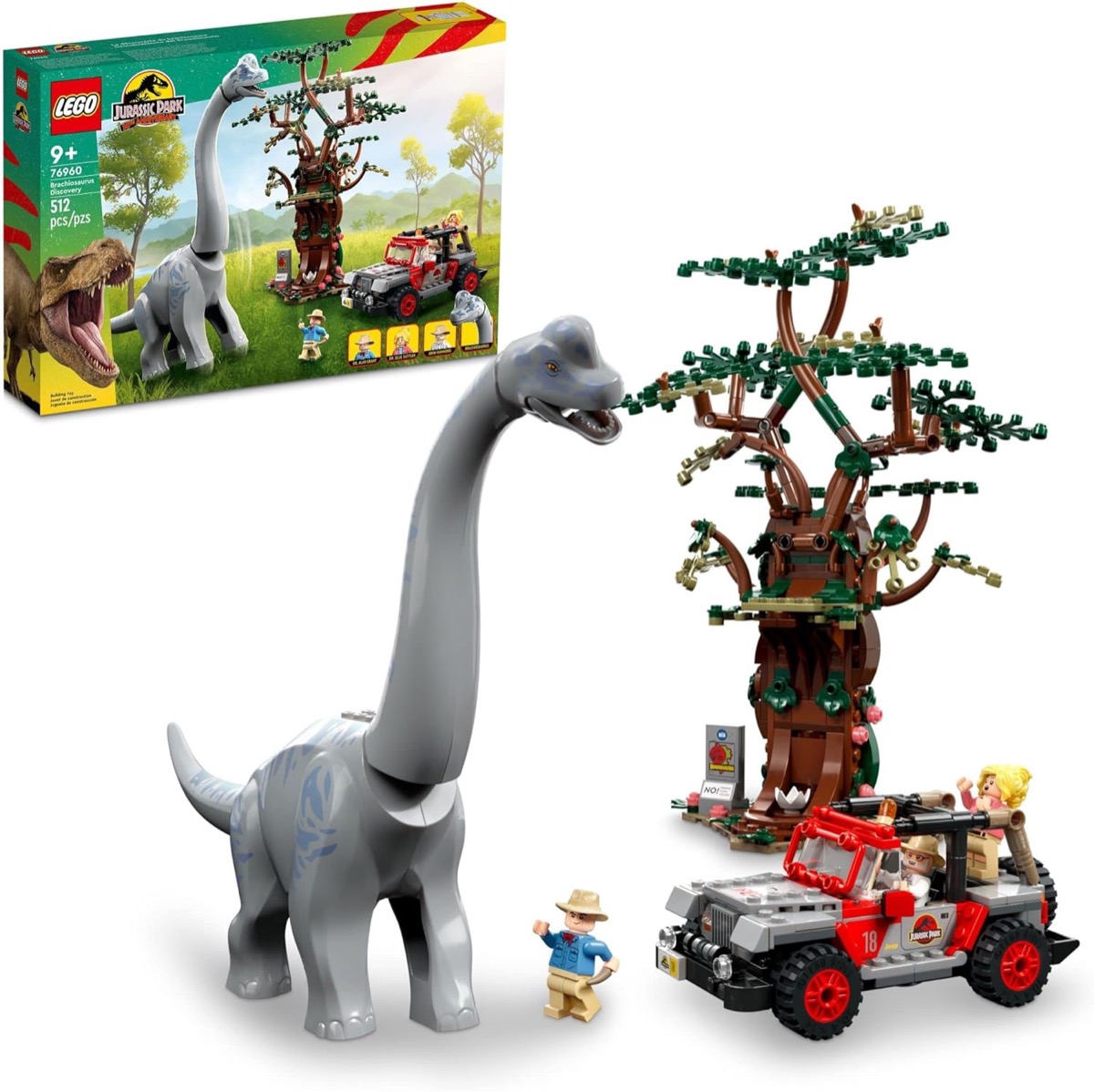 The  Brachiosaurus Discovery LEGO set from "Jurassic World"