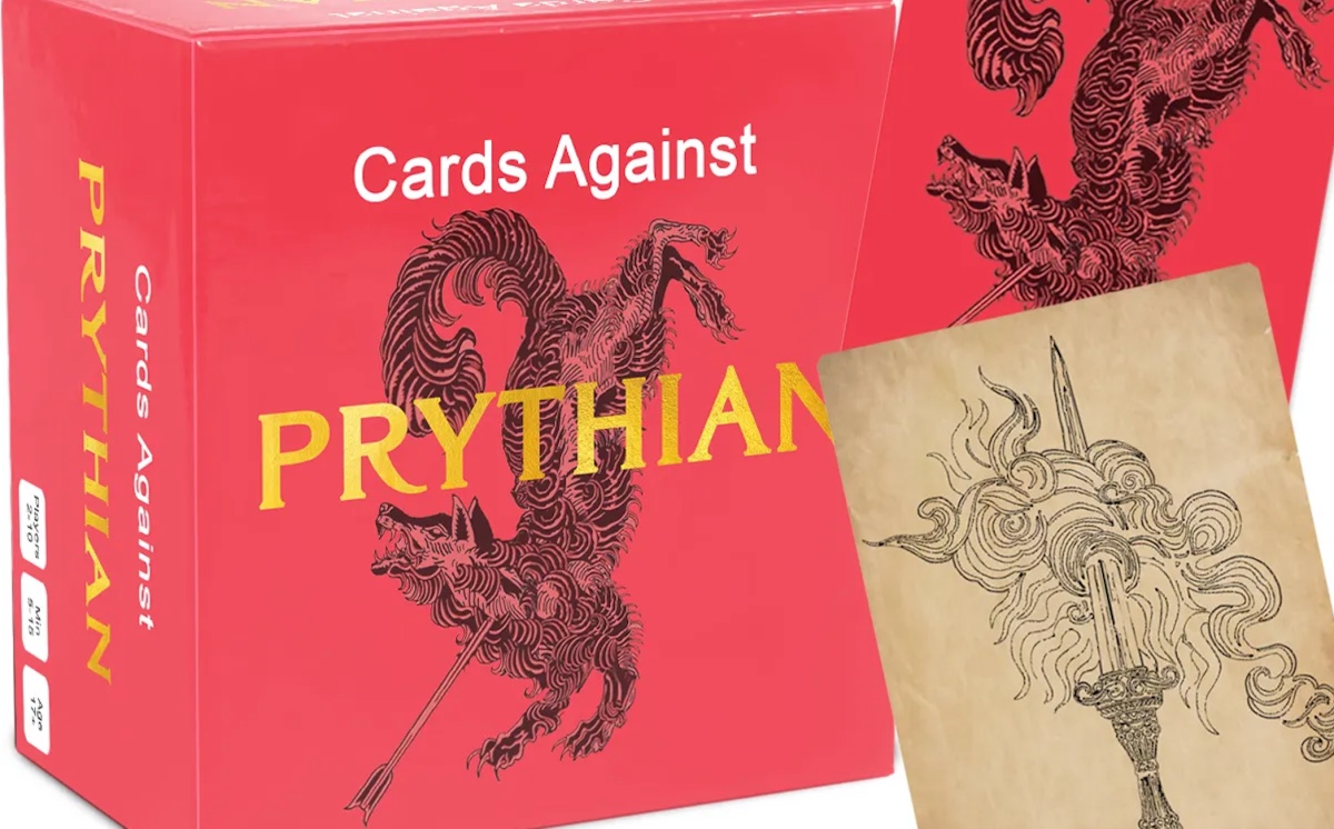 Cards Against Prythian Product Photo via My Hero Cards