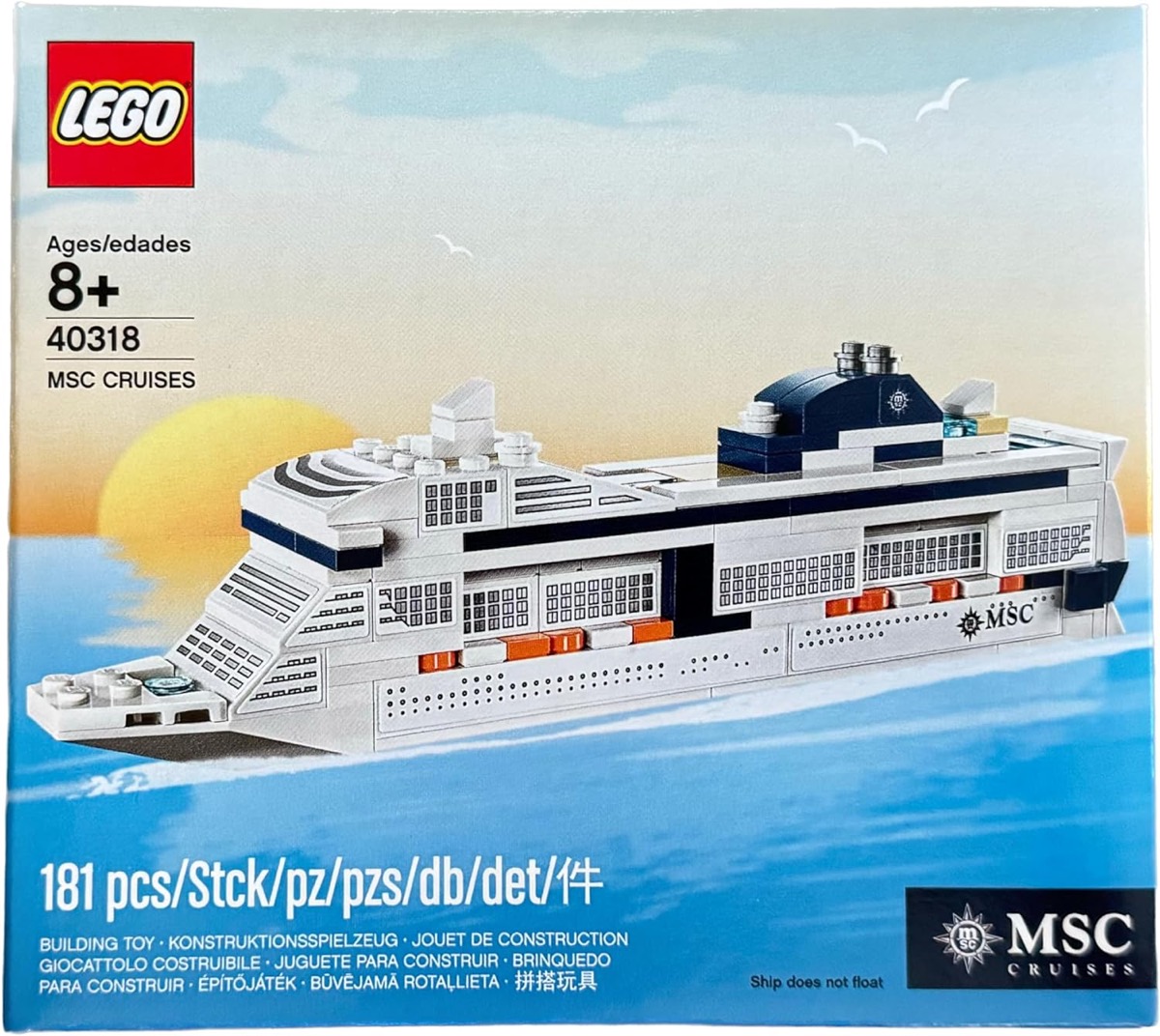 The Cruise Ship LEGO set 