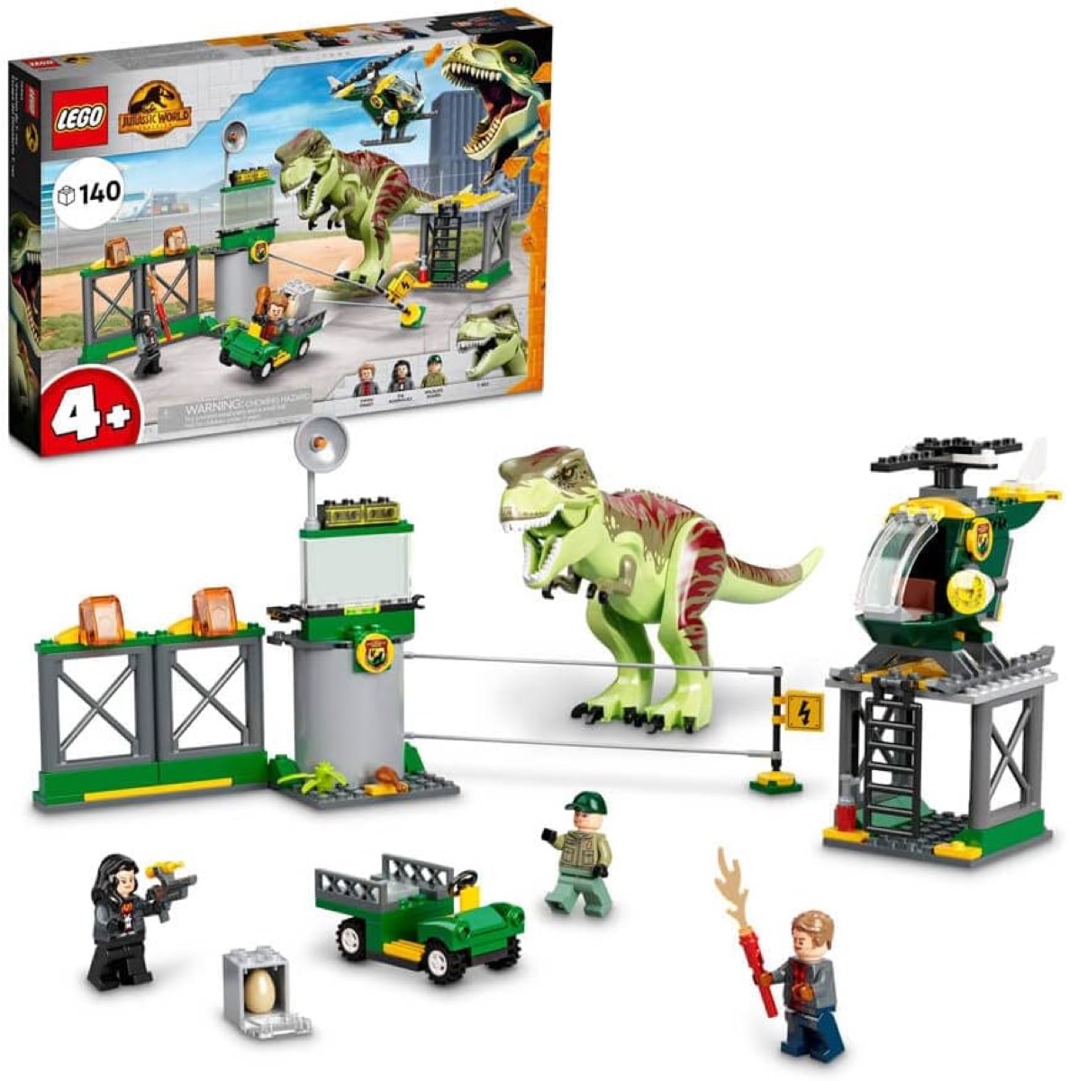 The Dinosaur Breakout LEGO set from "Jurassic World"