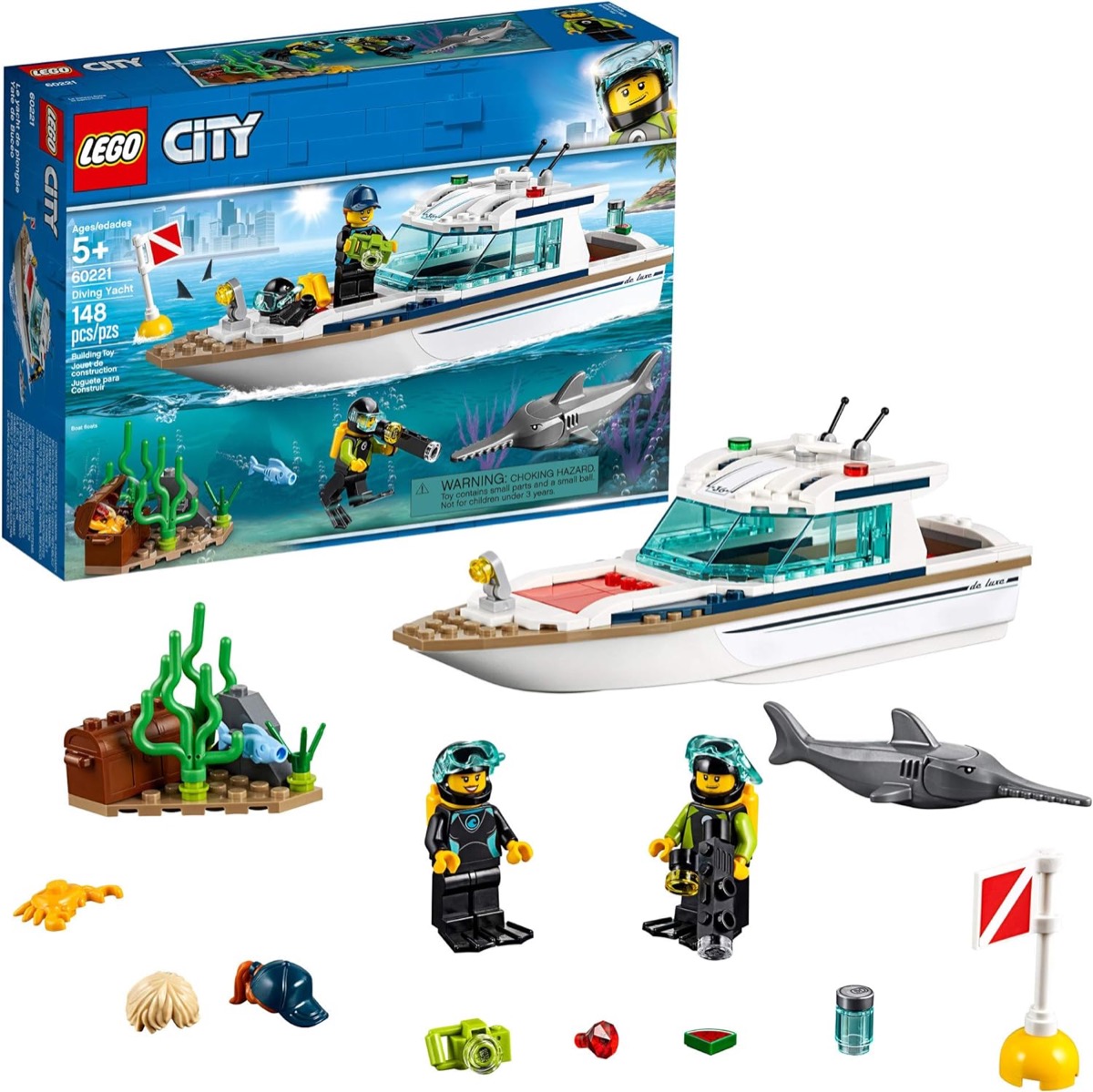 The Diving Yacht LEGO set