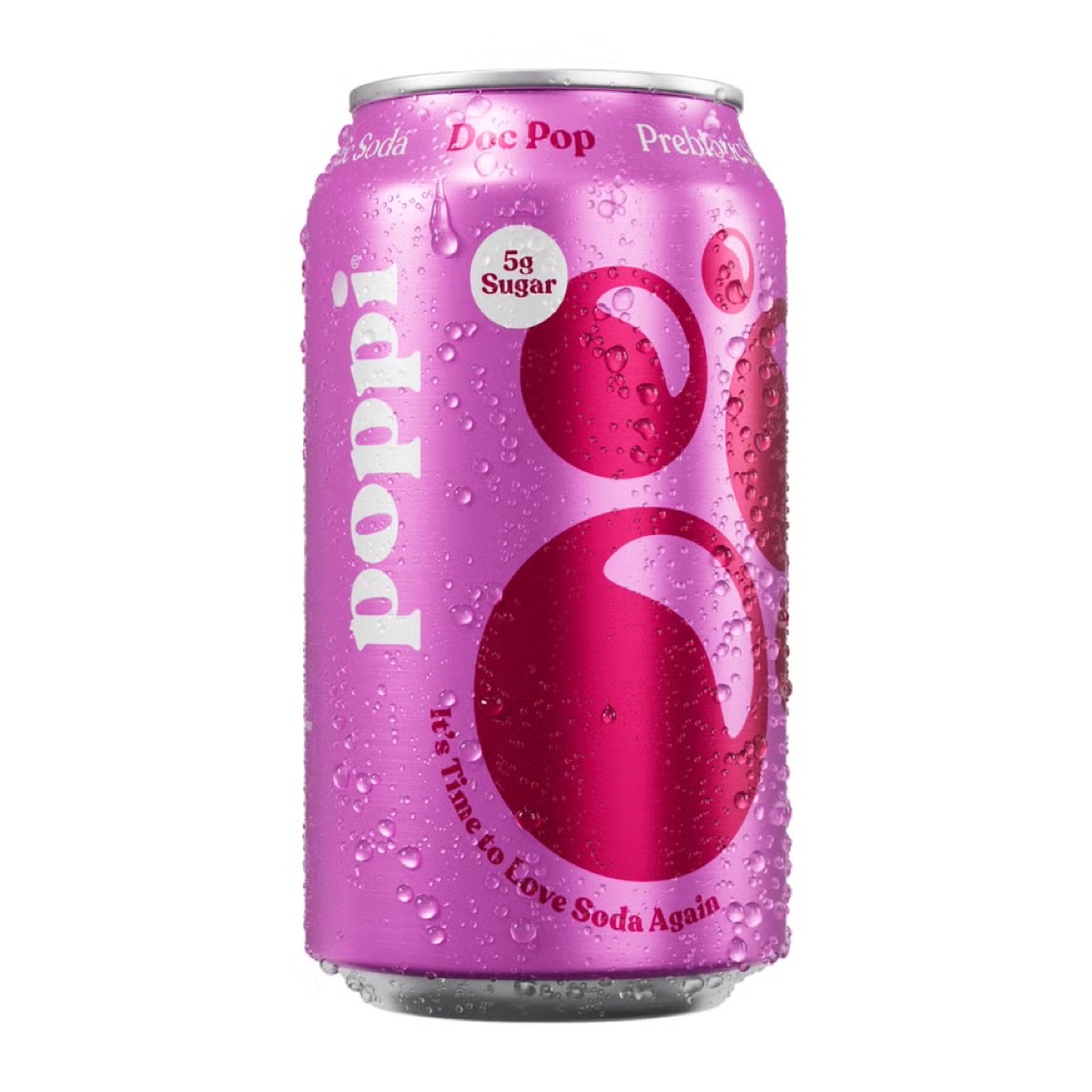 A can of Doc Pop soda 