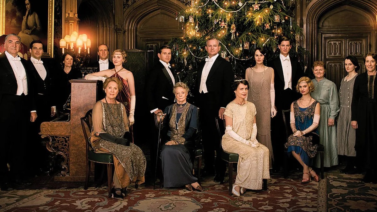 The entire cast of Downton Abbey