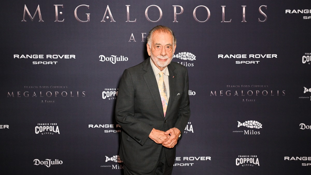 Francis Ford Coppola at the premiere of Megalopolis at TIFF