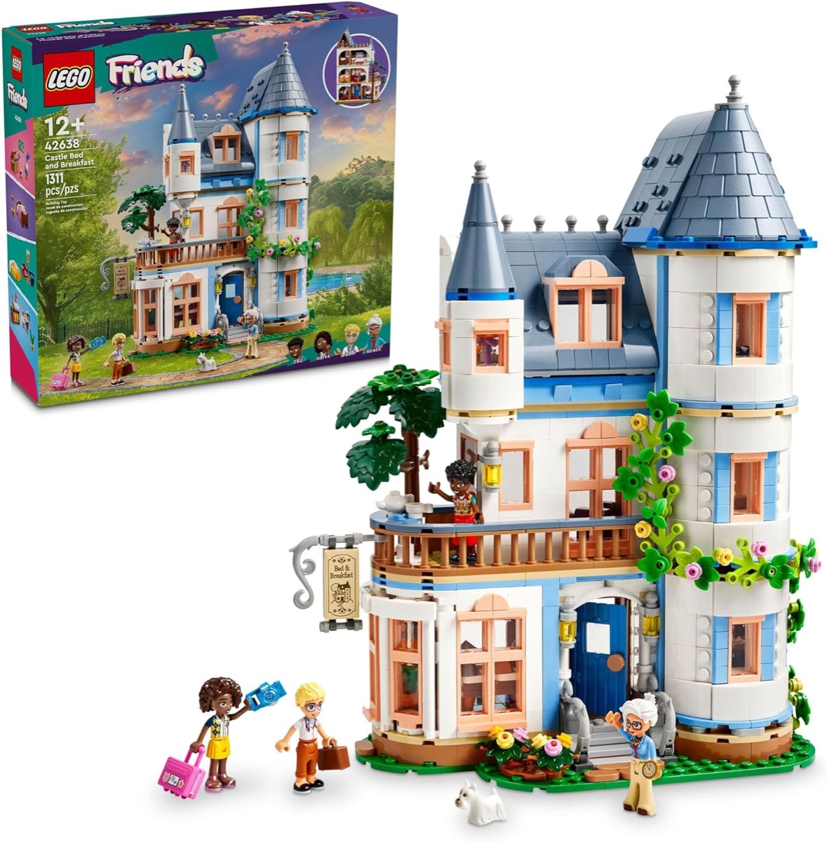 The LEGO Friends Castle Bed and Breakfast Hotel