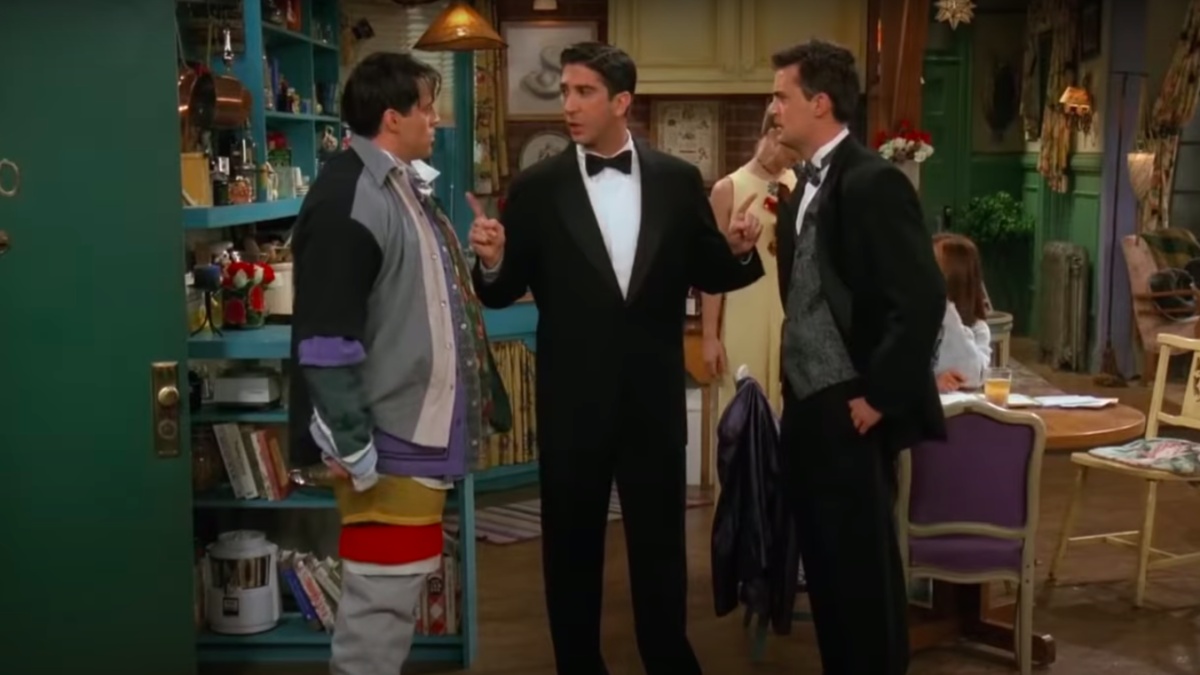 Ross tells of Chnadler and Joey: Friends, The One Where No One's Ready