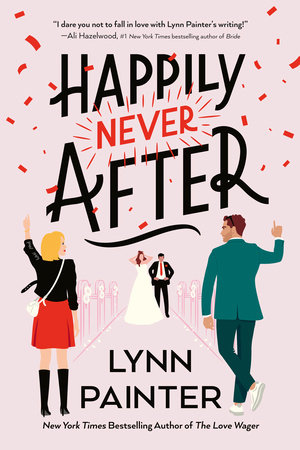 The cover for 'Happily Never After' by Lynn Painter 