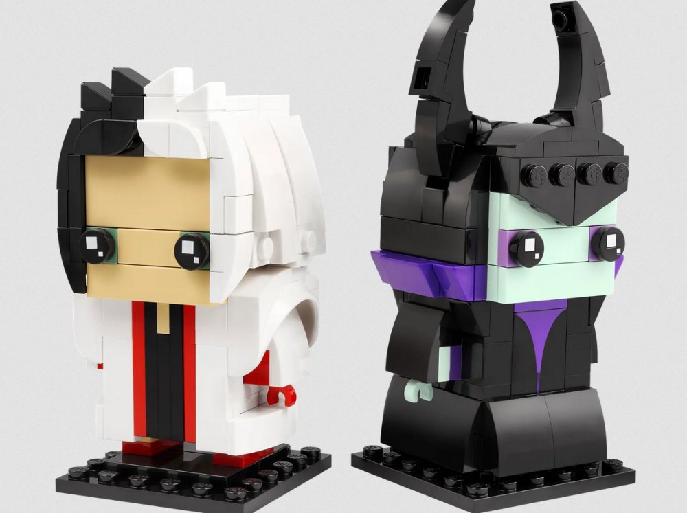 LEGO Brickheads Curella and Maleficent