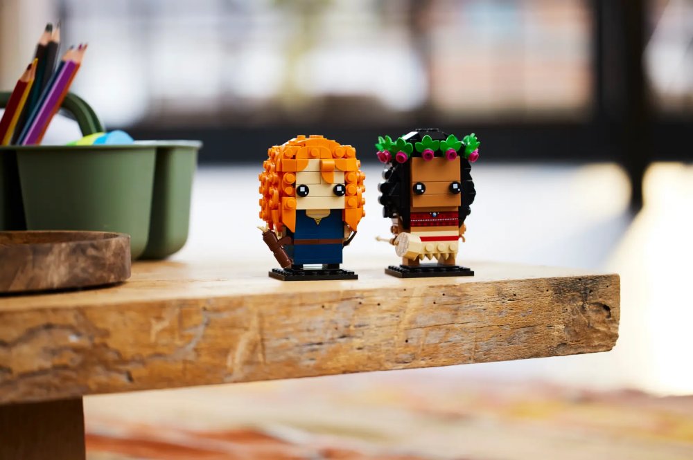 LEGO Brickheadz Moana and Merida