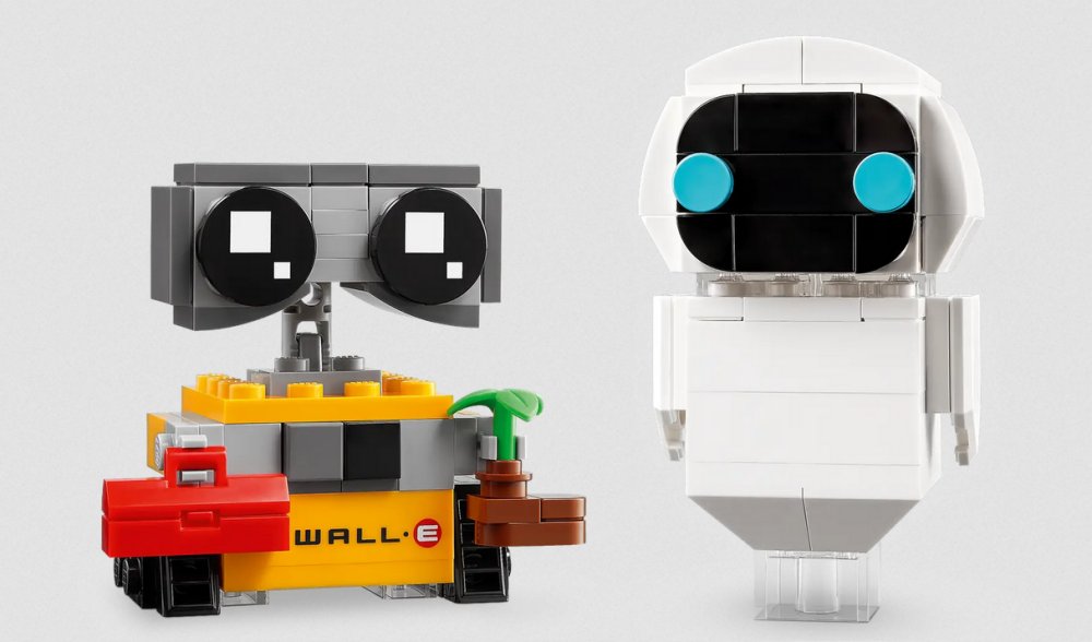 LEGO Brickheads WALL-E and Eve